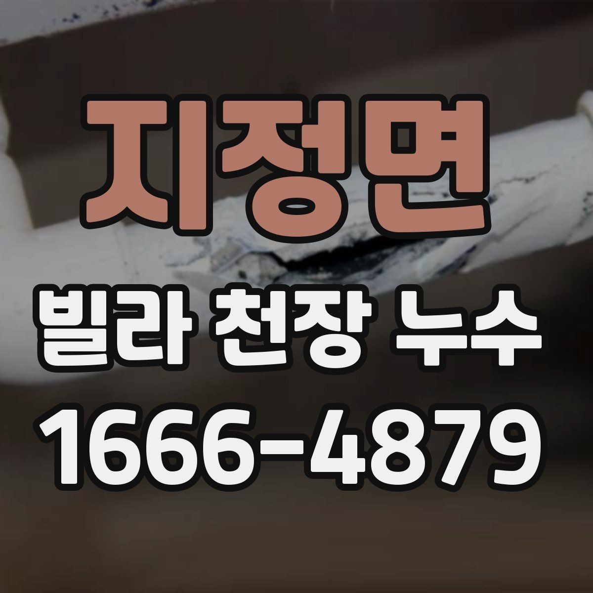 지정면 빌라 천장 누수