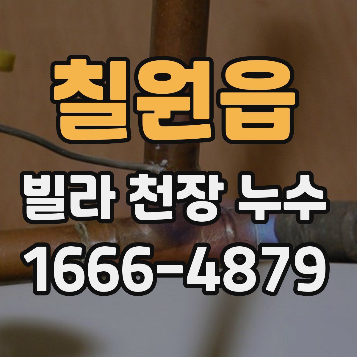 칠원읍 빌라 천장 누수