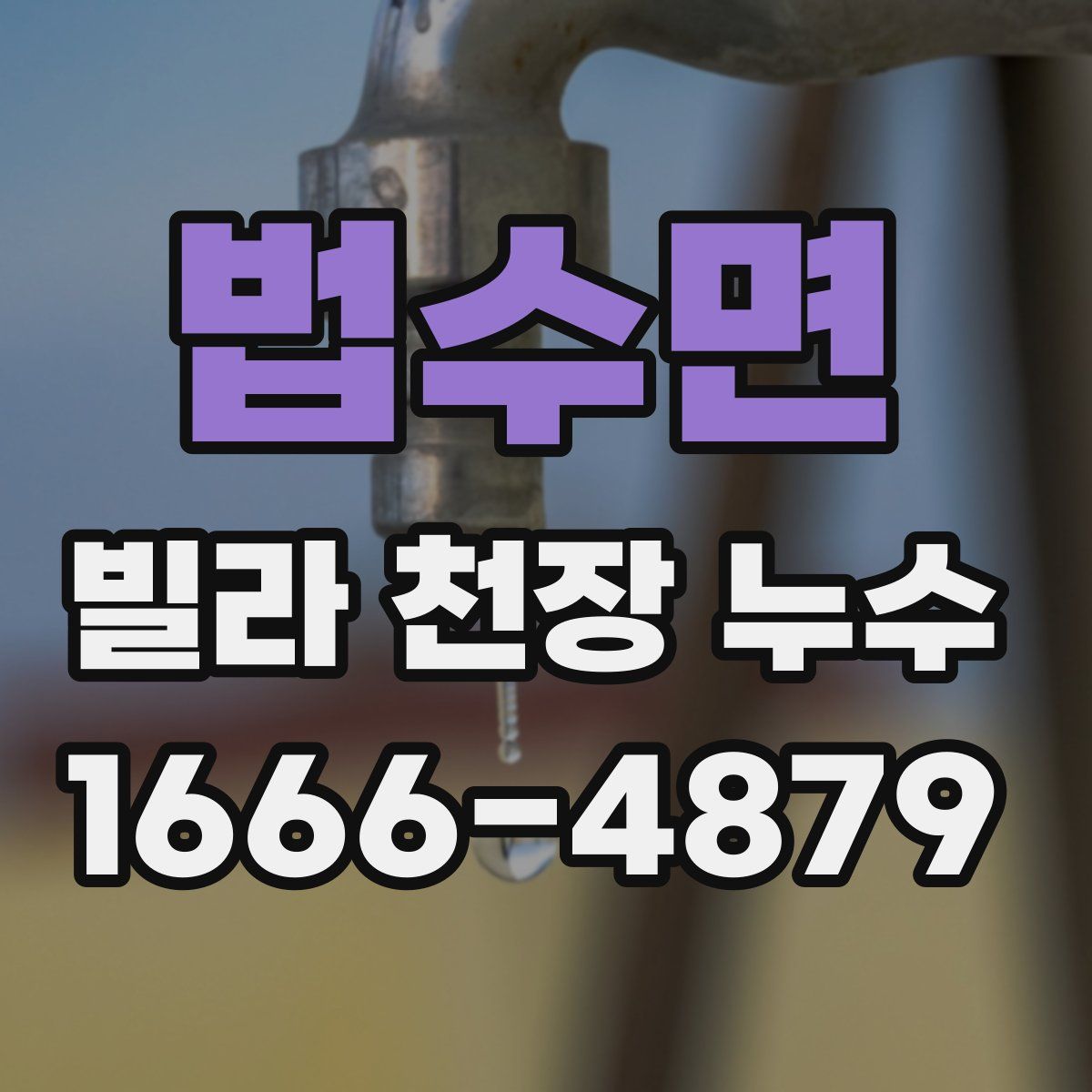 법수면 빌라 천장 누수