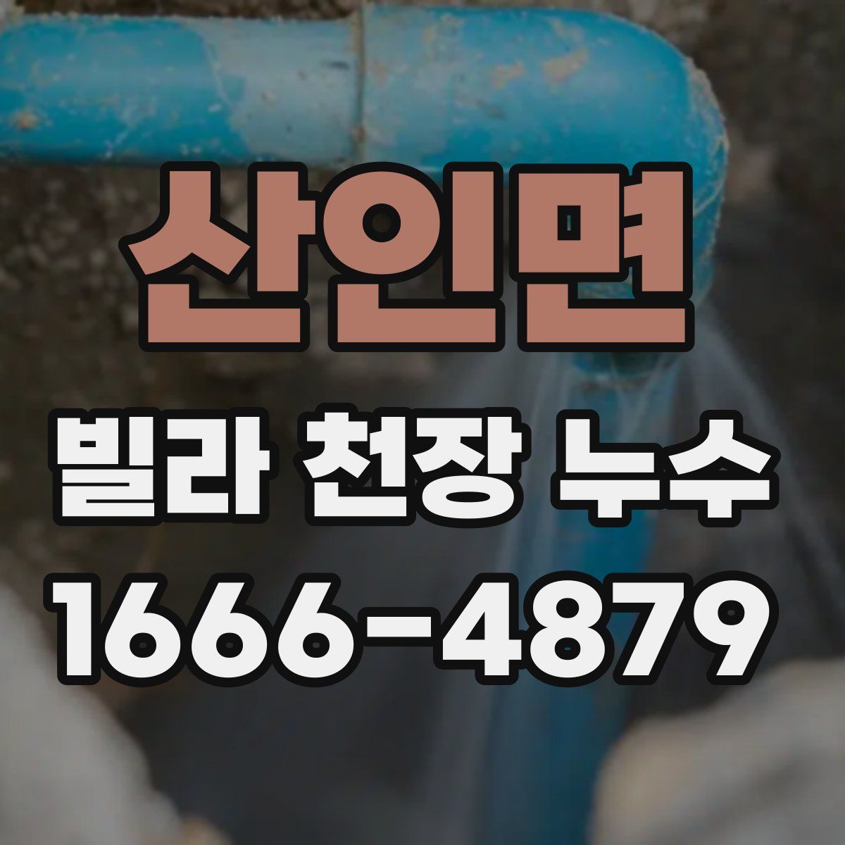산인면 빌라 천장 누수