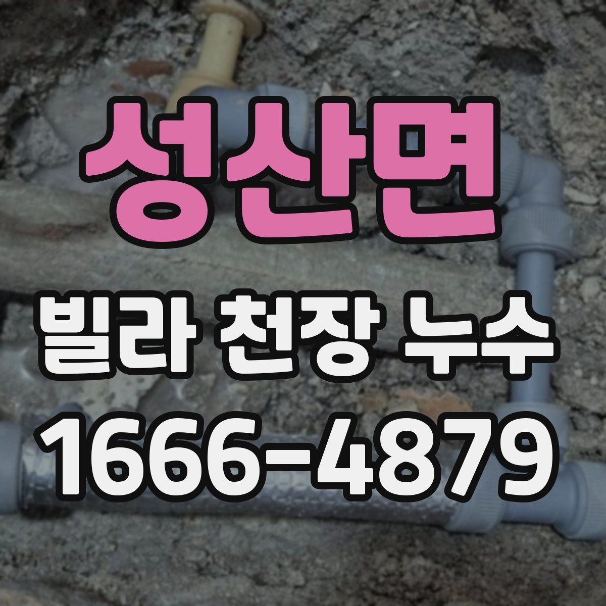 성산면 빌라 천장 누수