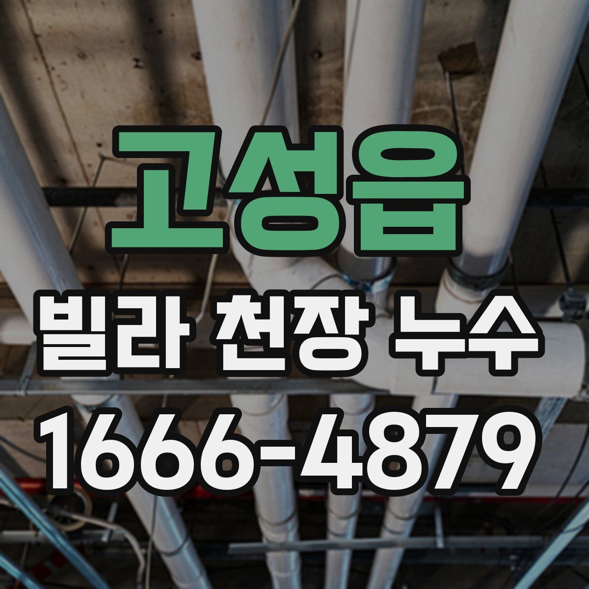 고성읍 빌라 천장 누수