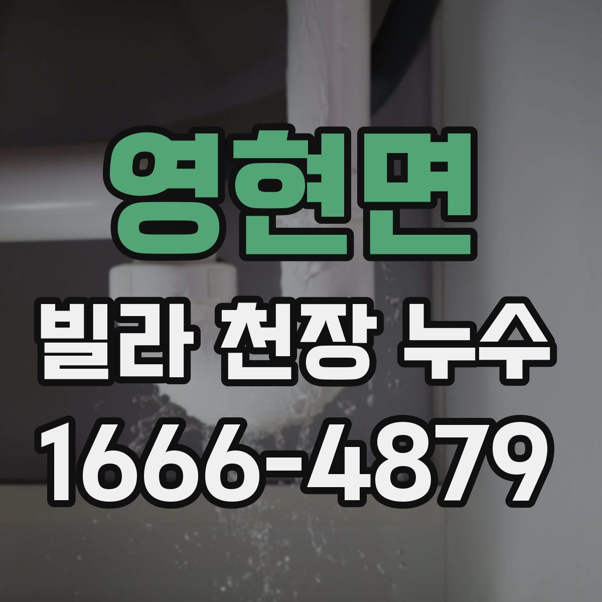 영현면 빌라 천장 누수