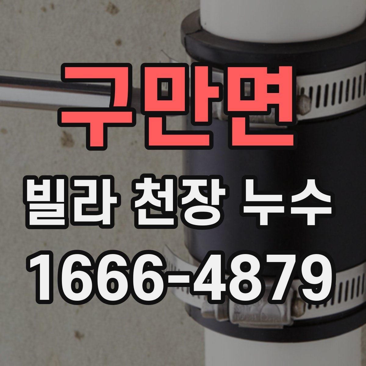 구만면 빌라 천장 누수