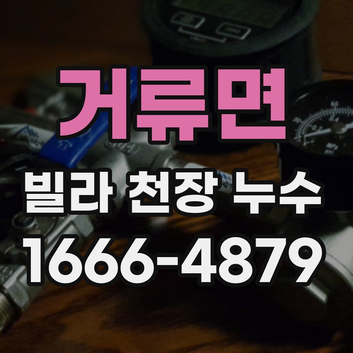 거류면 빌라 천장 누수