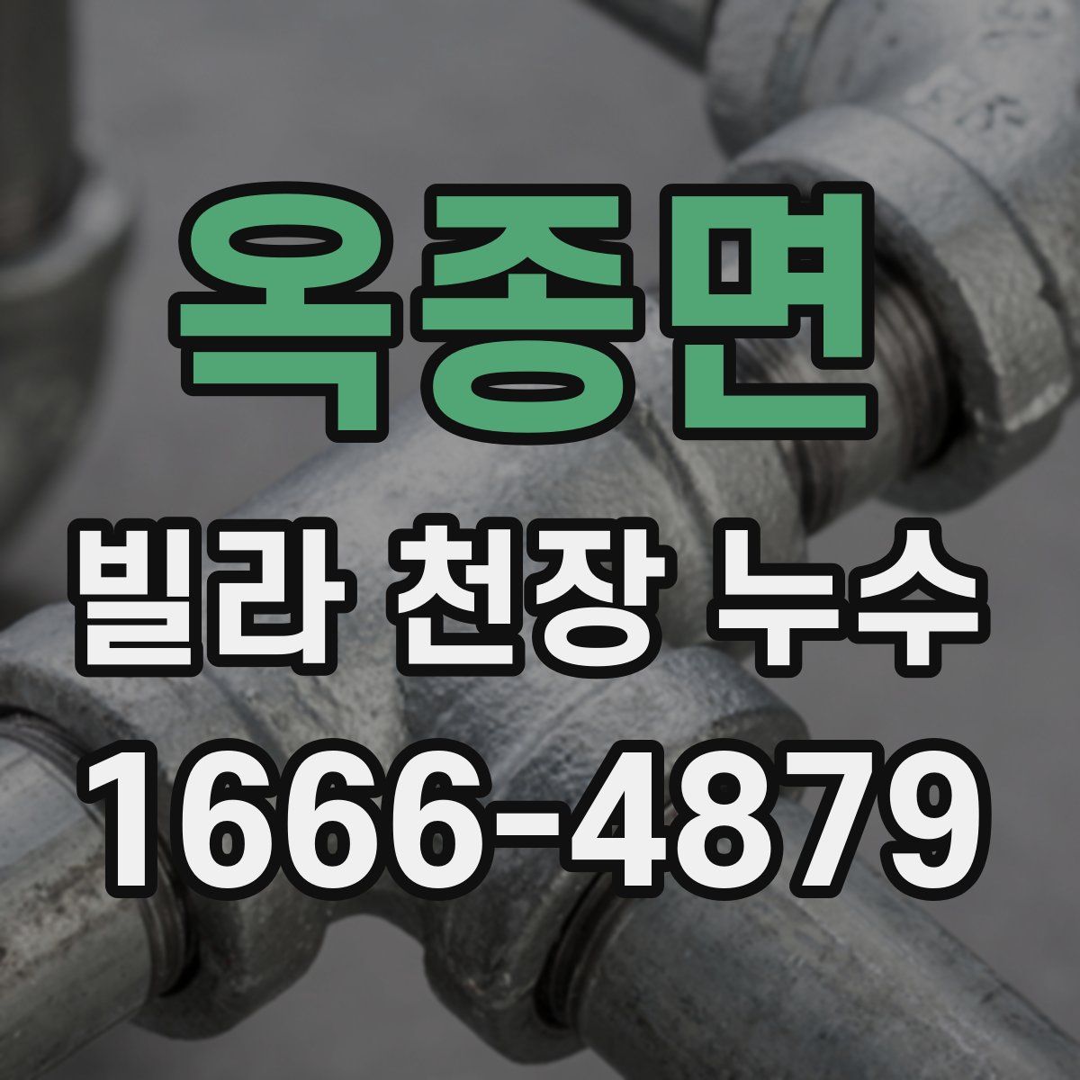 옥종면 빌라 천장 누수