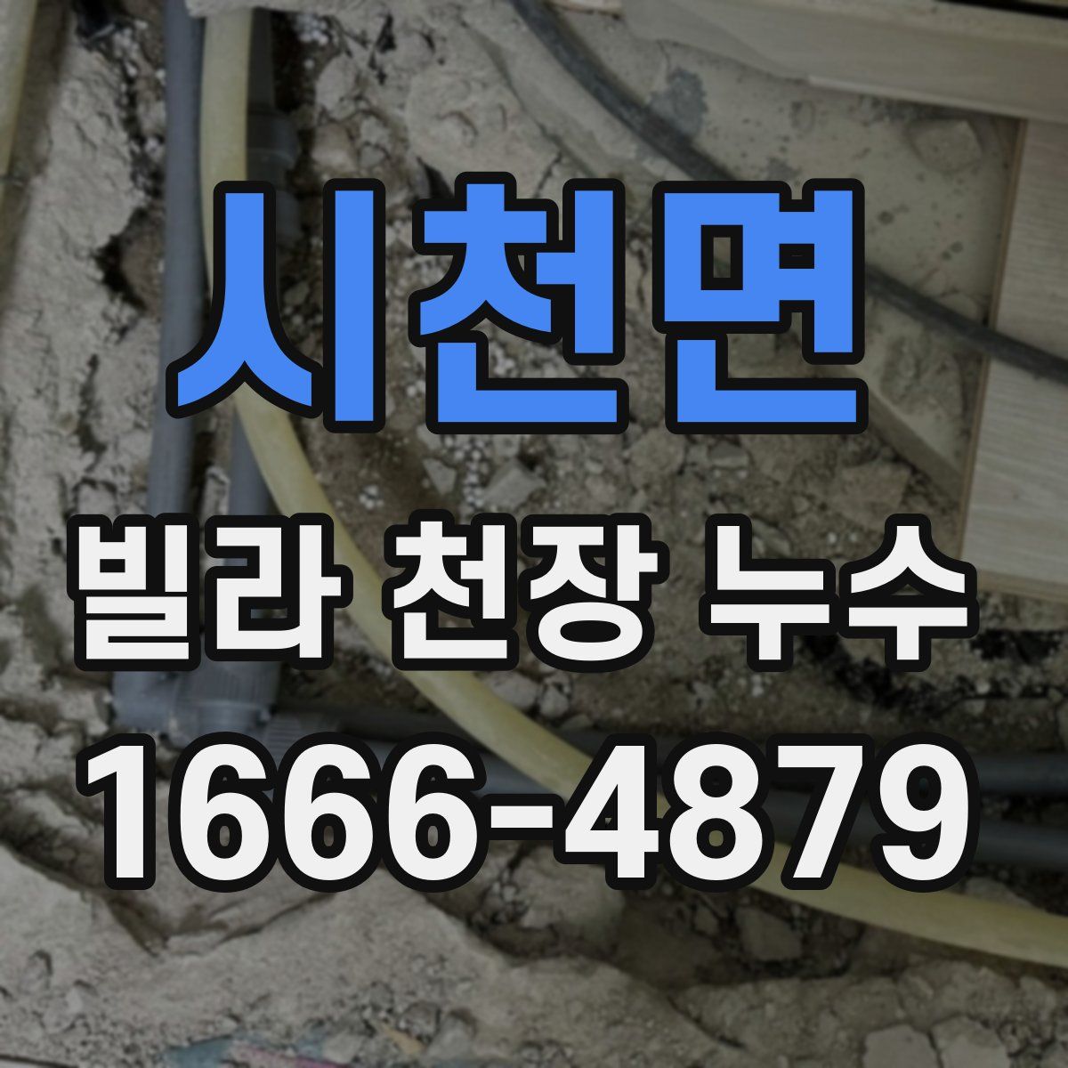 시천면 빌라 천장 누수
