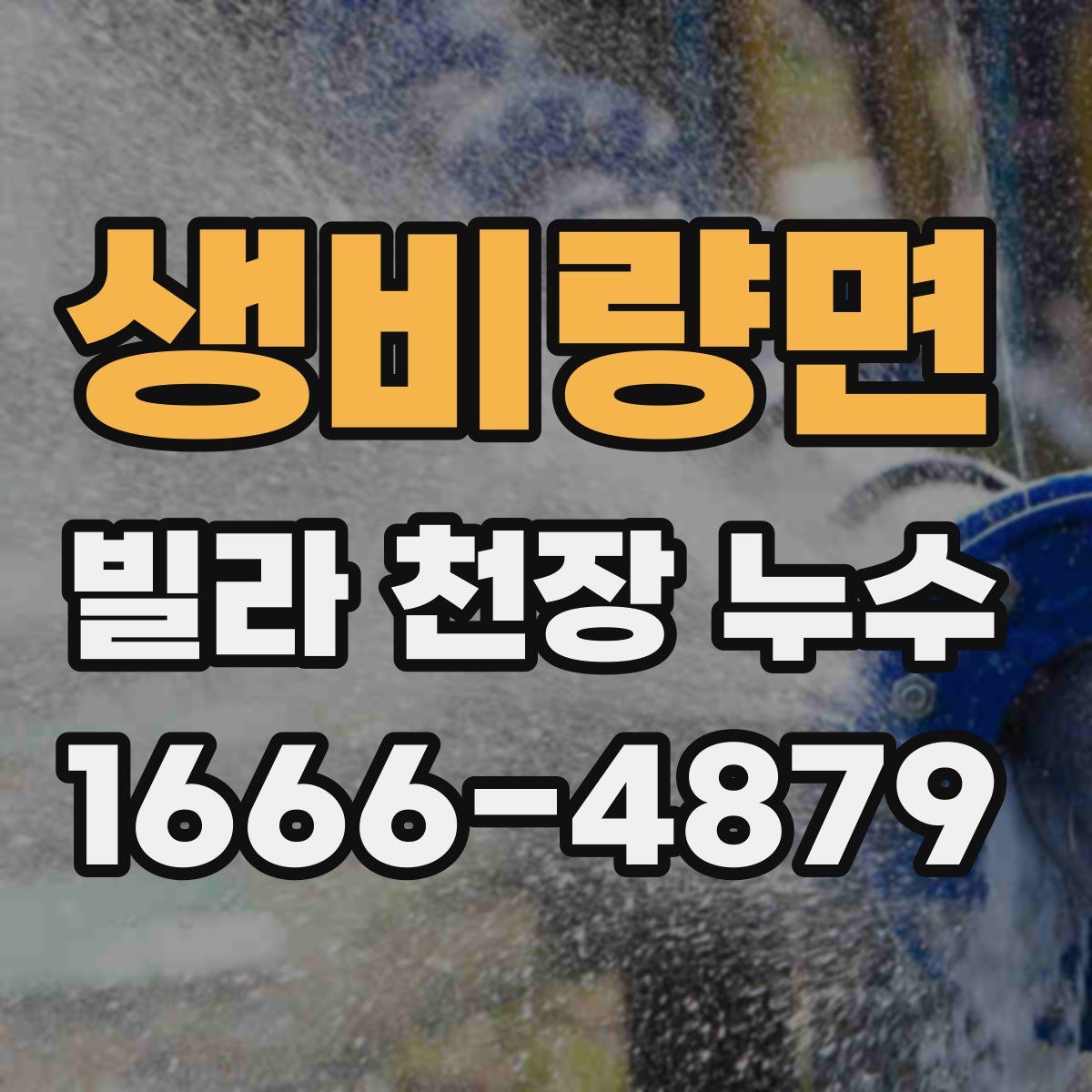 생비량면 빌라 천장 누수
