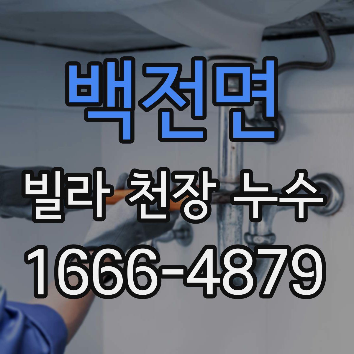 백전면 빌라 천장 누수