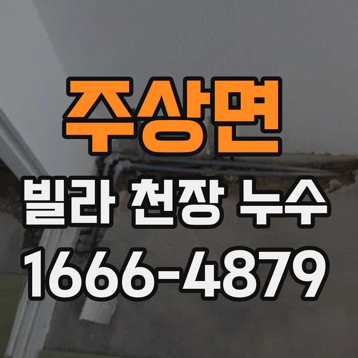 주상면 빌라 천장 누수