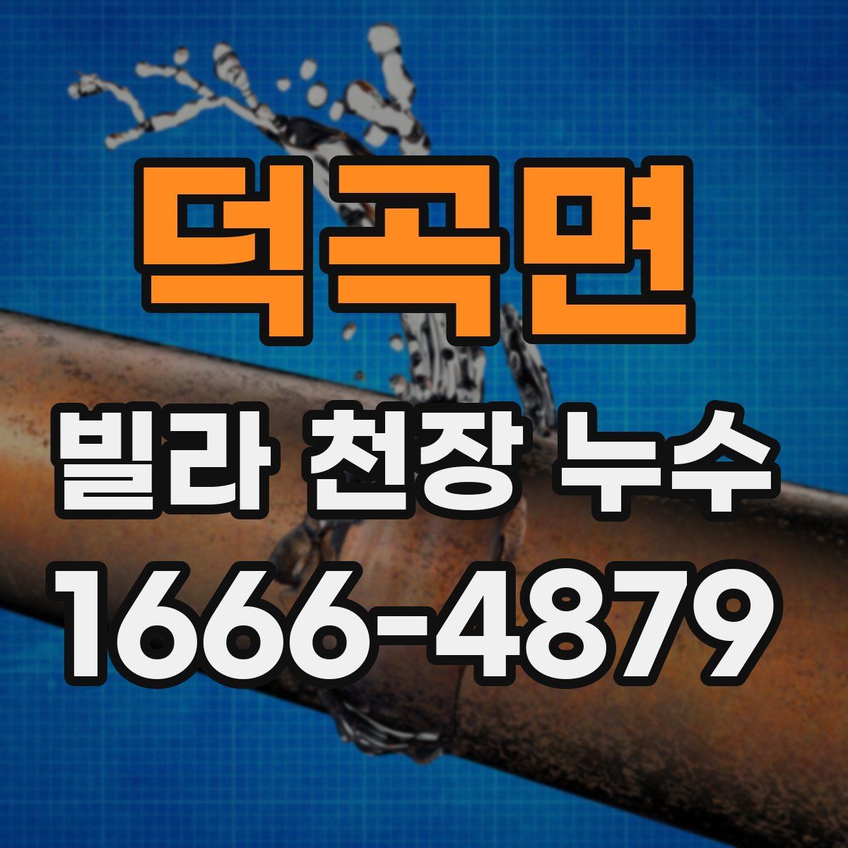덕곡면 빌라 천장 누수