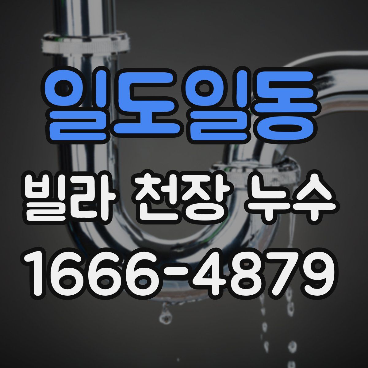 일도일동 빌라 천장 누수