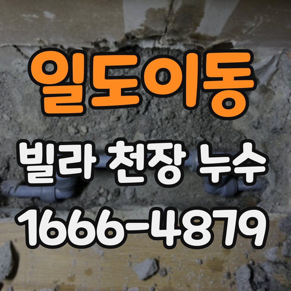 일도이동 빌라 천장 누수