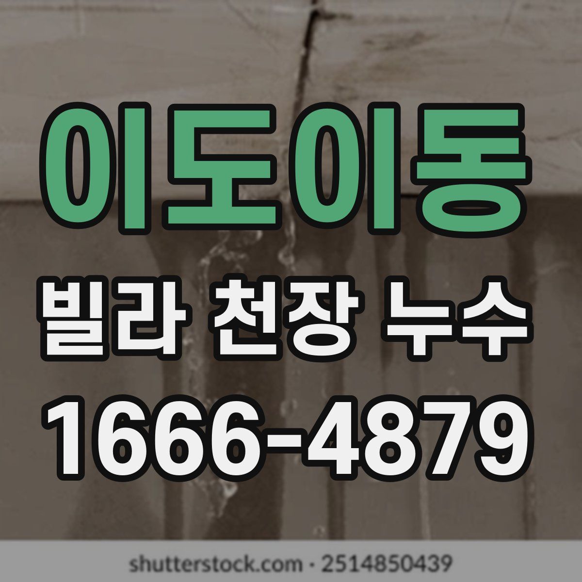 이도이동 빌라 천장 누수