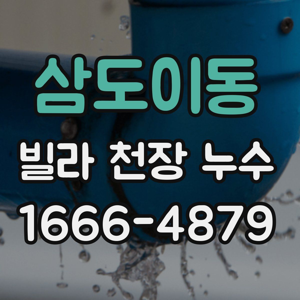 삼도이동 빌라 천장 누수