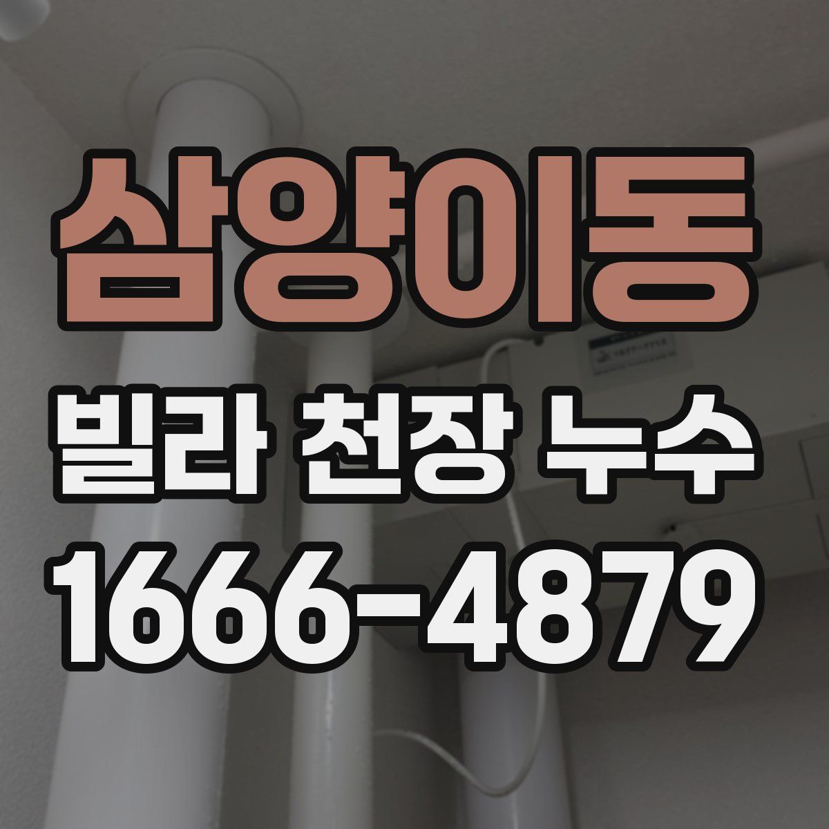 삼양이동 빌라 천장 누수