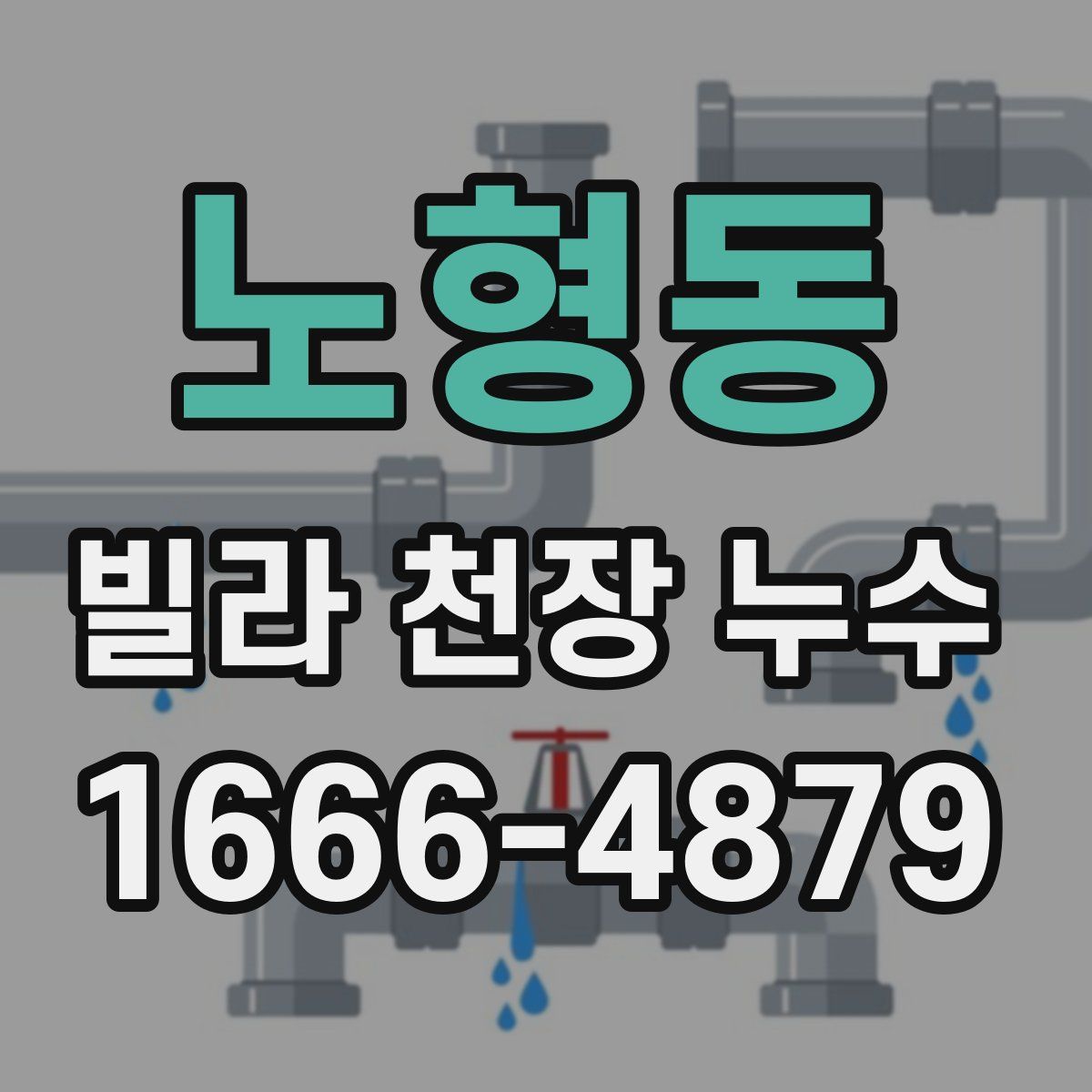 노형동 빌라 천장 누수