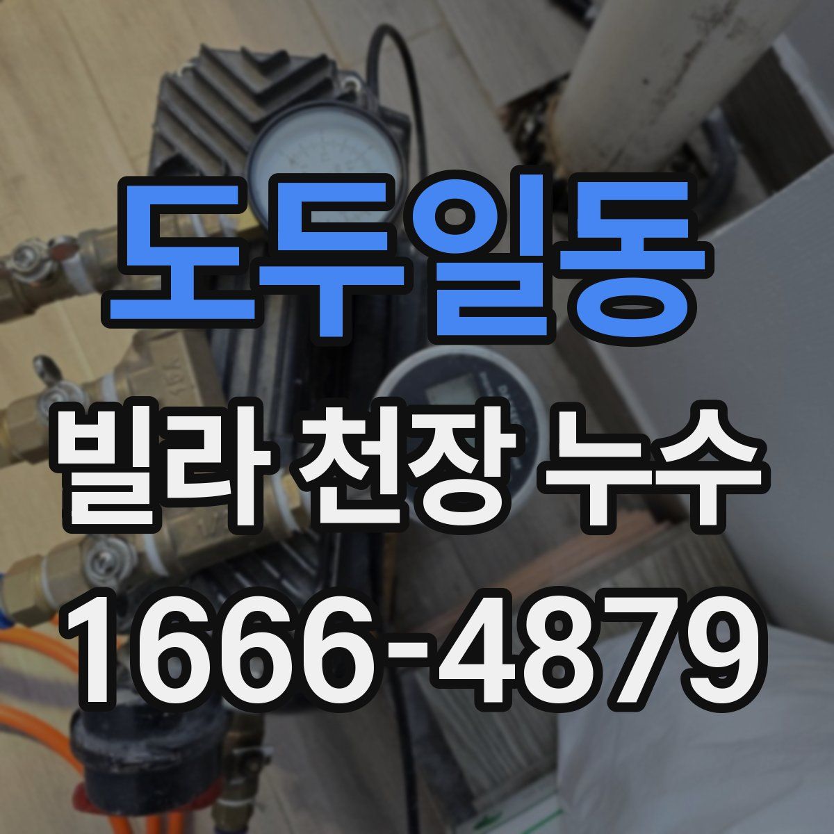도두일동 빌라 천장 누수
