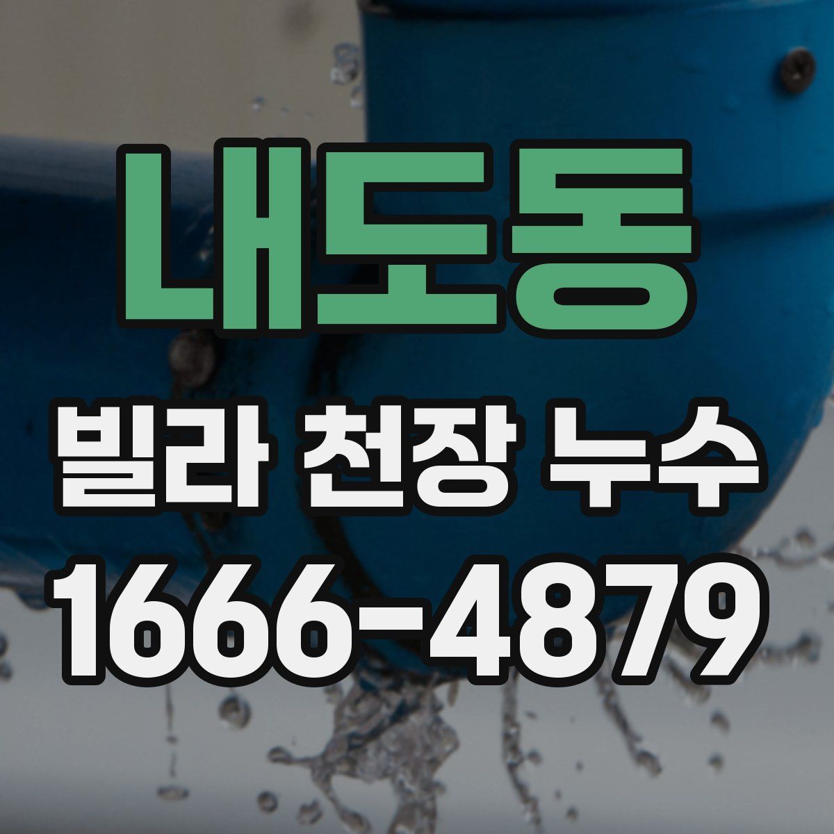 내도동 빌라 천장 누수