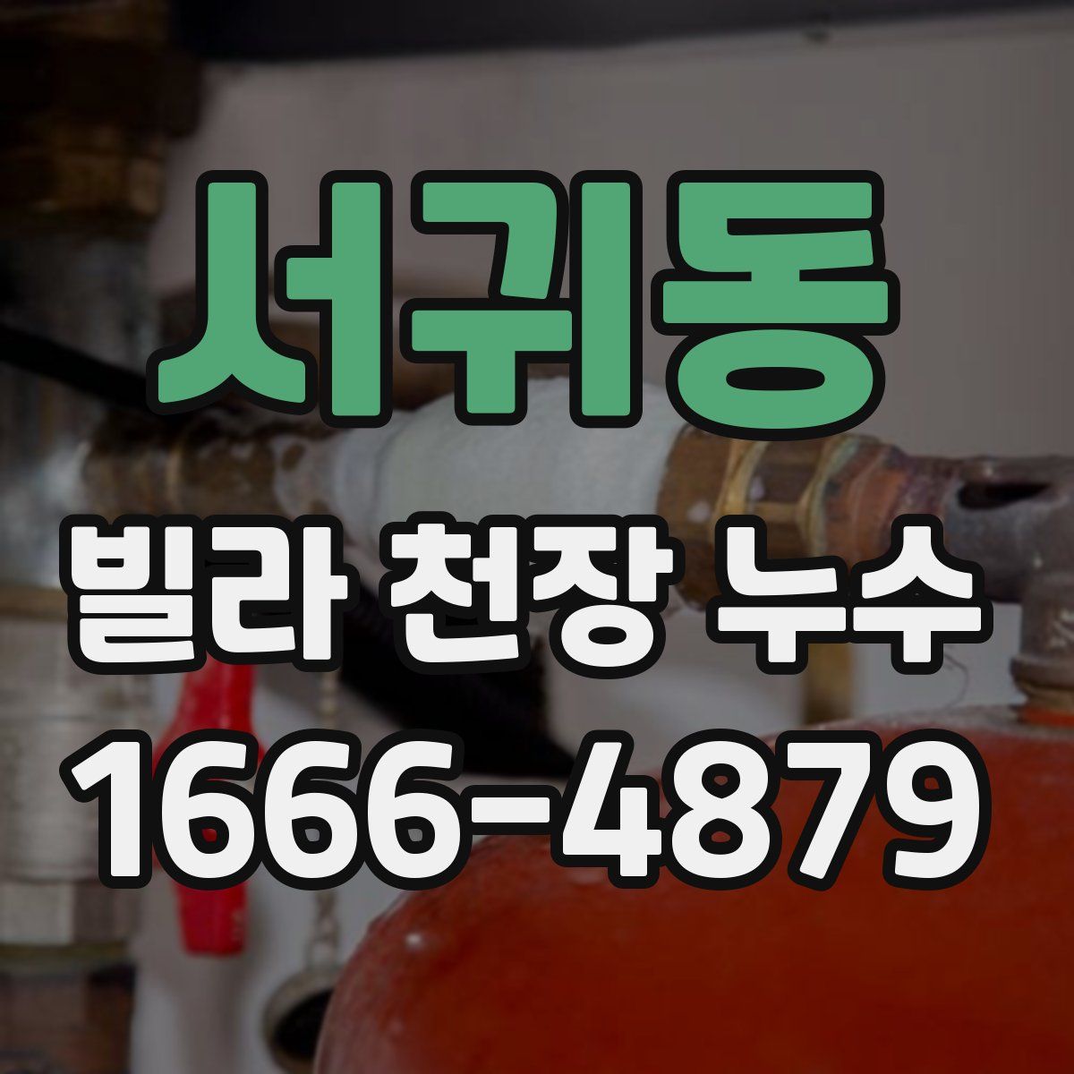 서귀동 빌라 천장 누수
