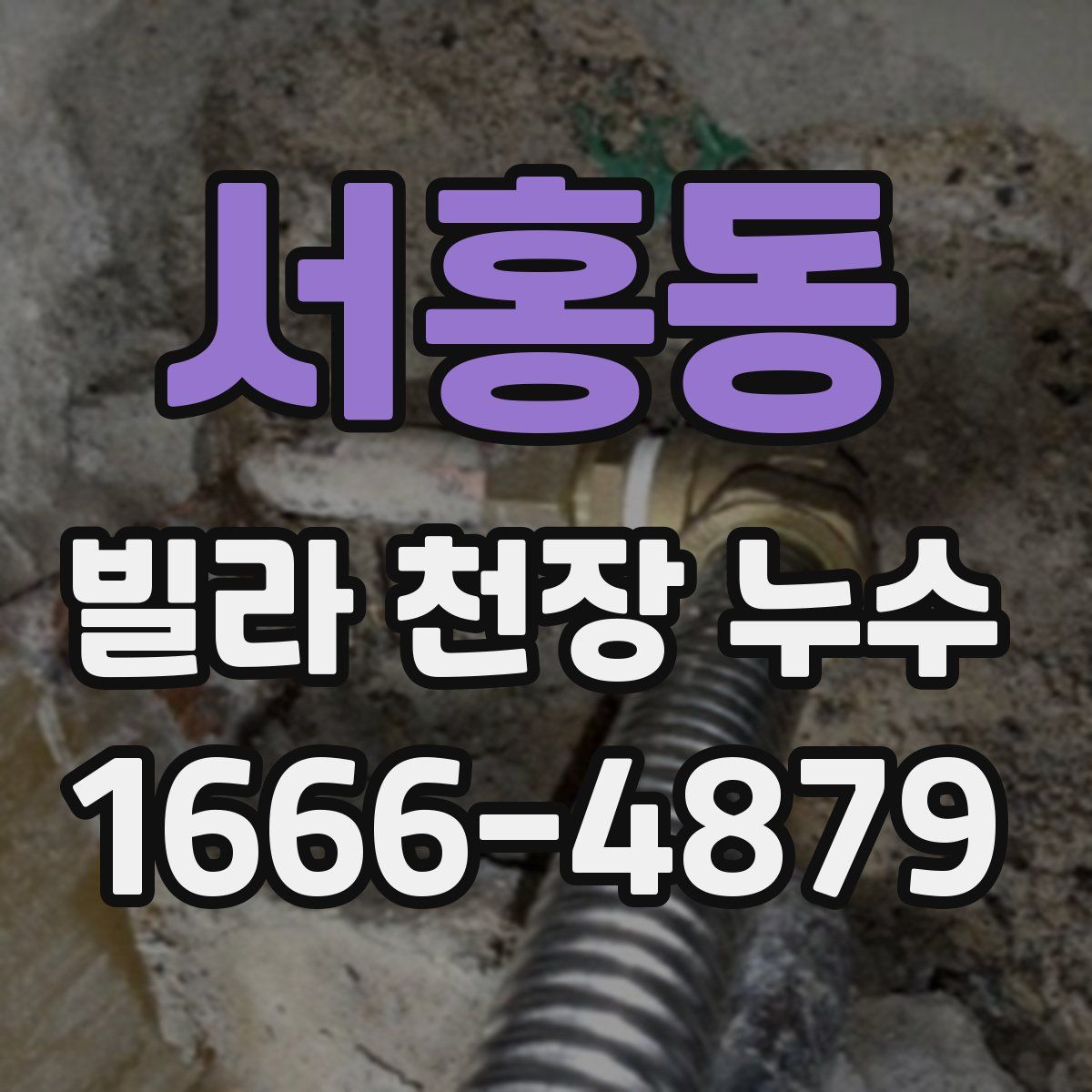 서홍동 빌라 천장 누수