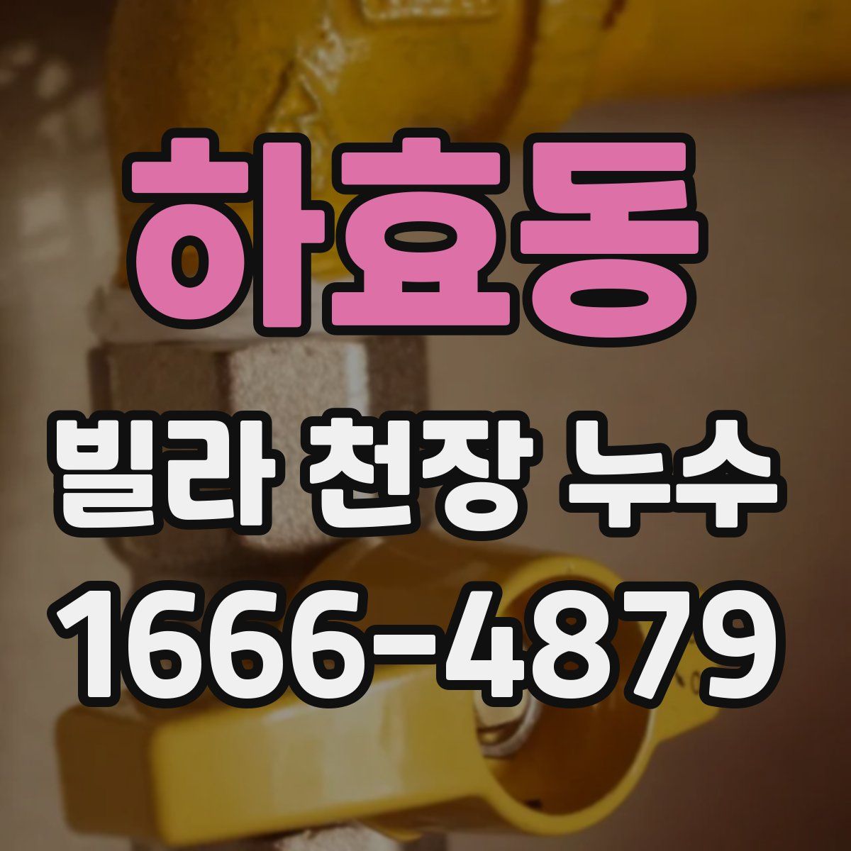 하효동 빌라 천장 누수