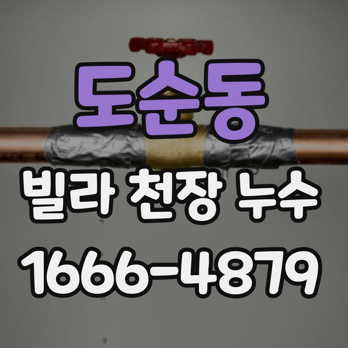 도순동 빌라 천장 누수