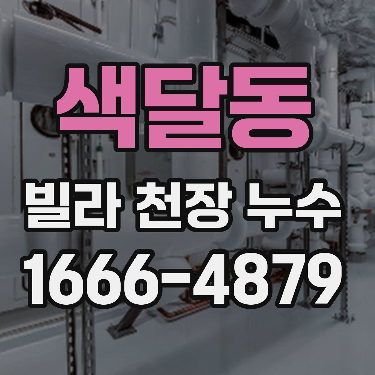 색달동 빌라 천장 누수