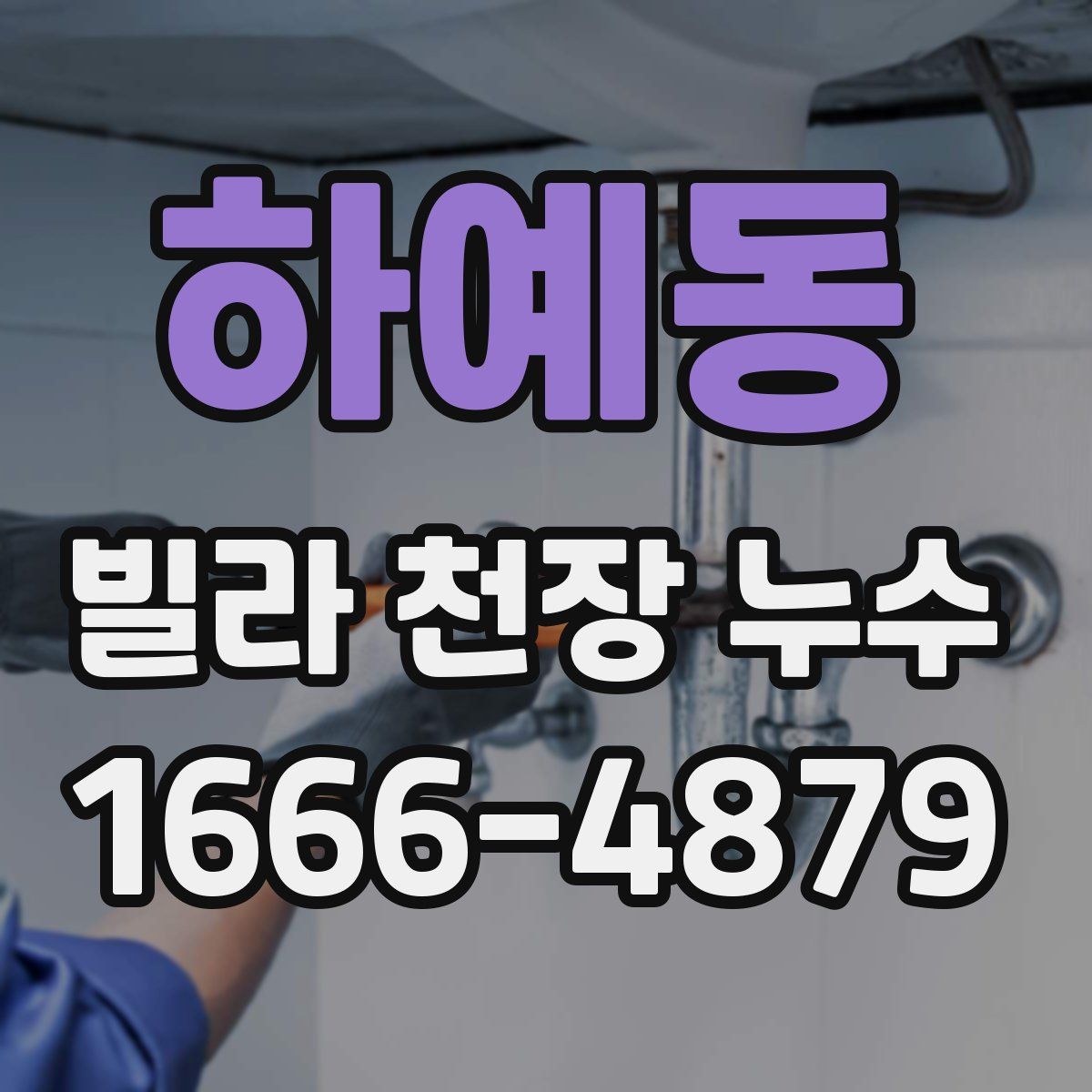 하예동 빌라 천장 누수