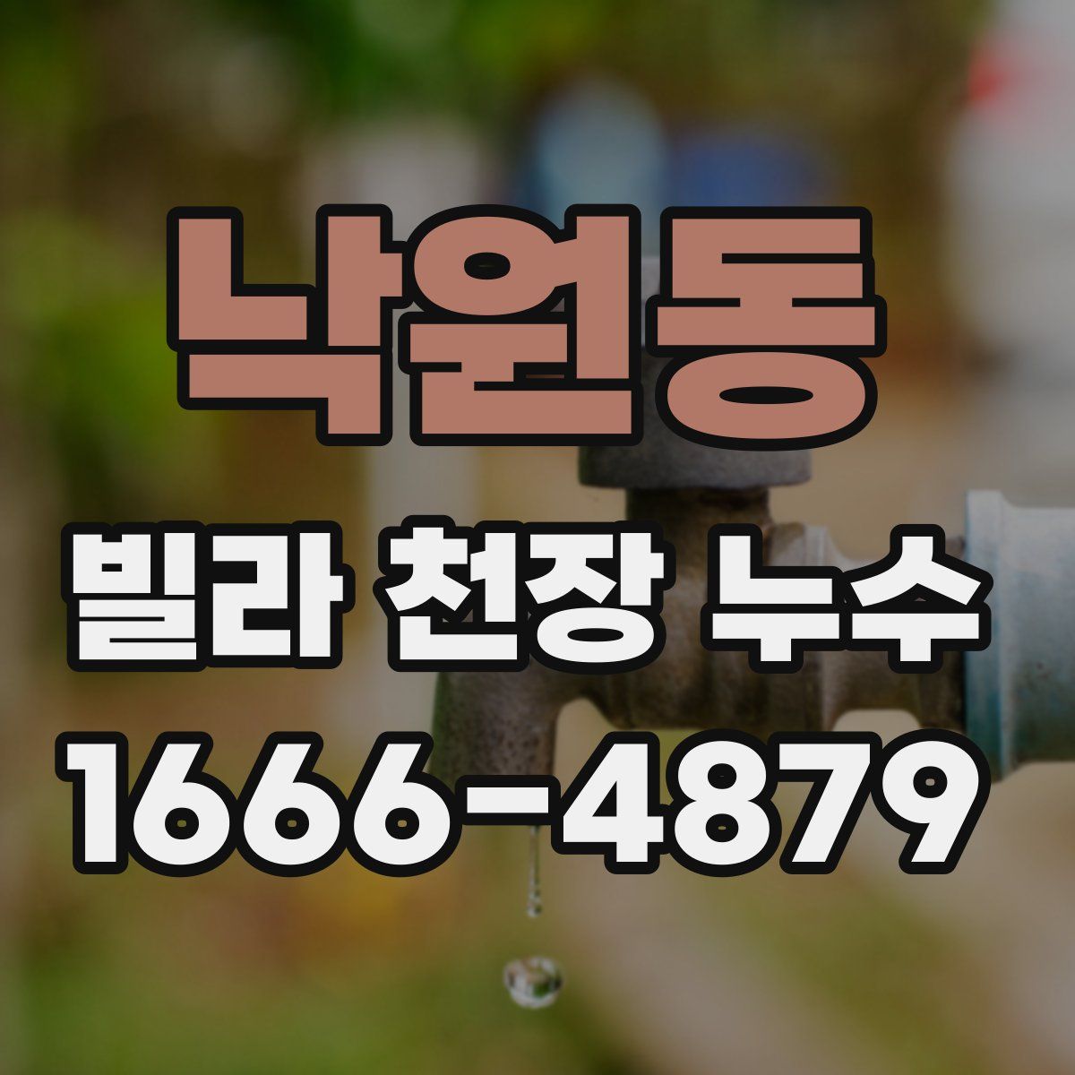 낙원동 빌라 천장 누수