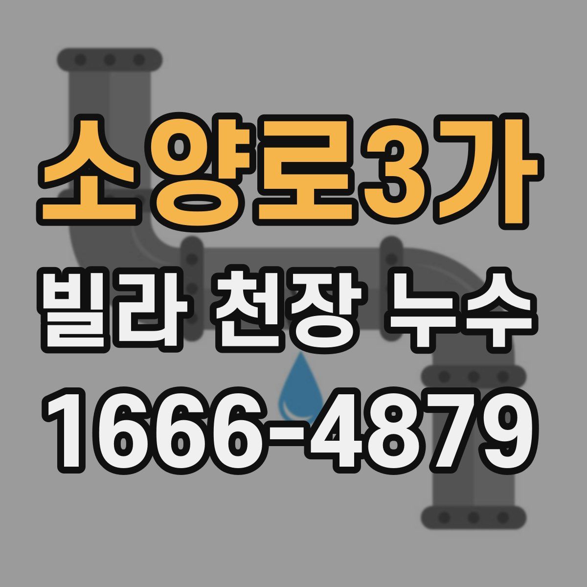 소양로3가 빌라 천장 누수