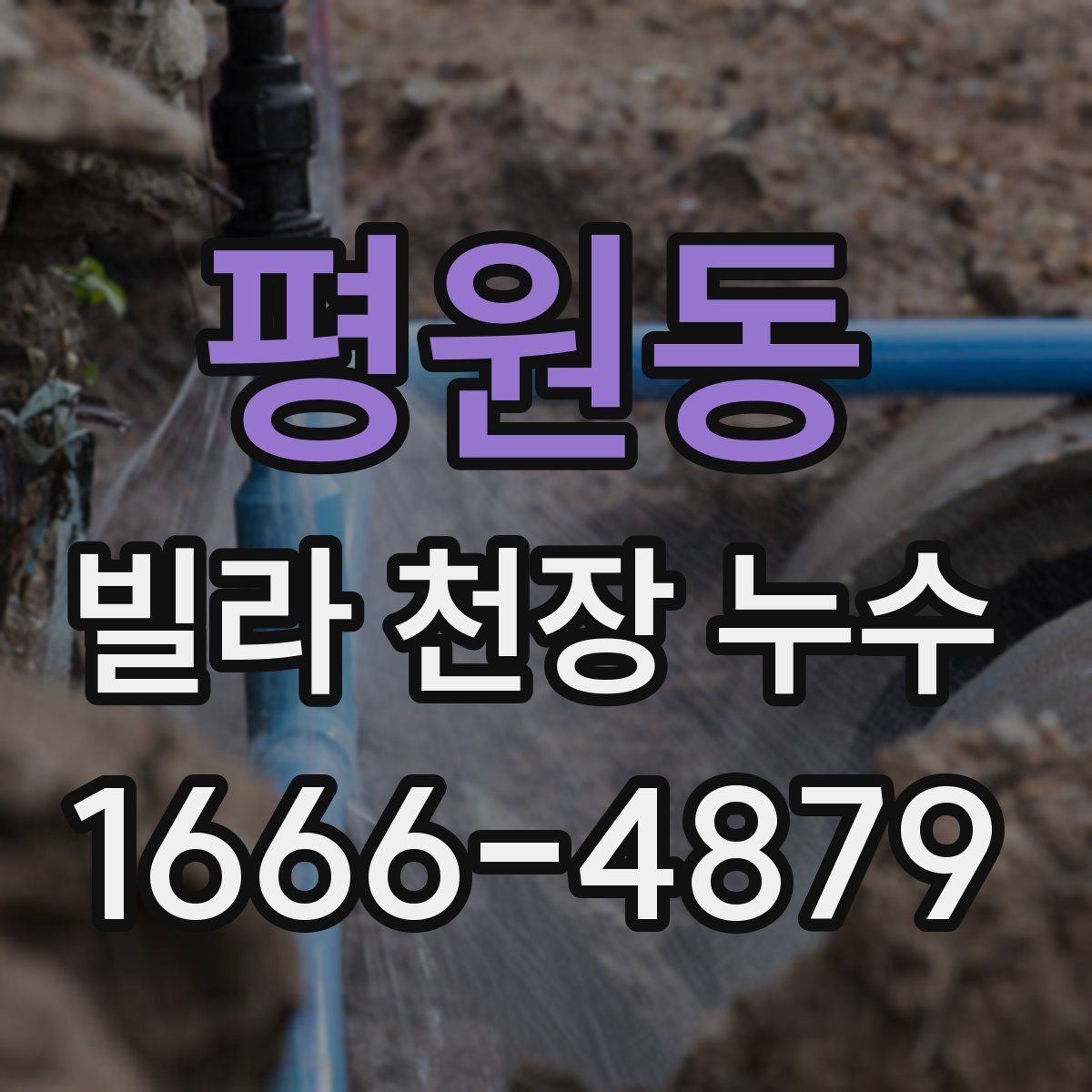 평원동 빌라 천장 누수