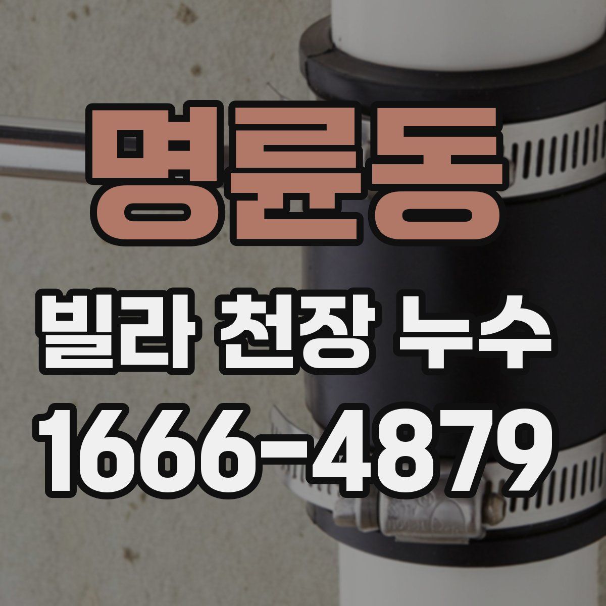 명륜동 빌라 천장 누수
