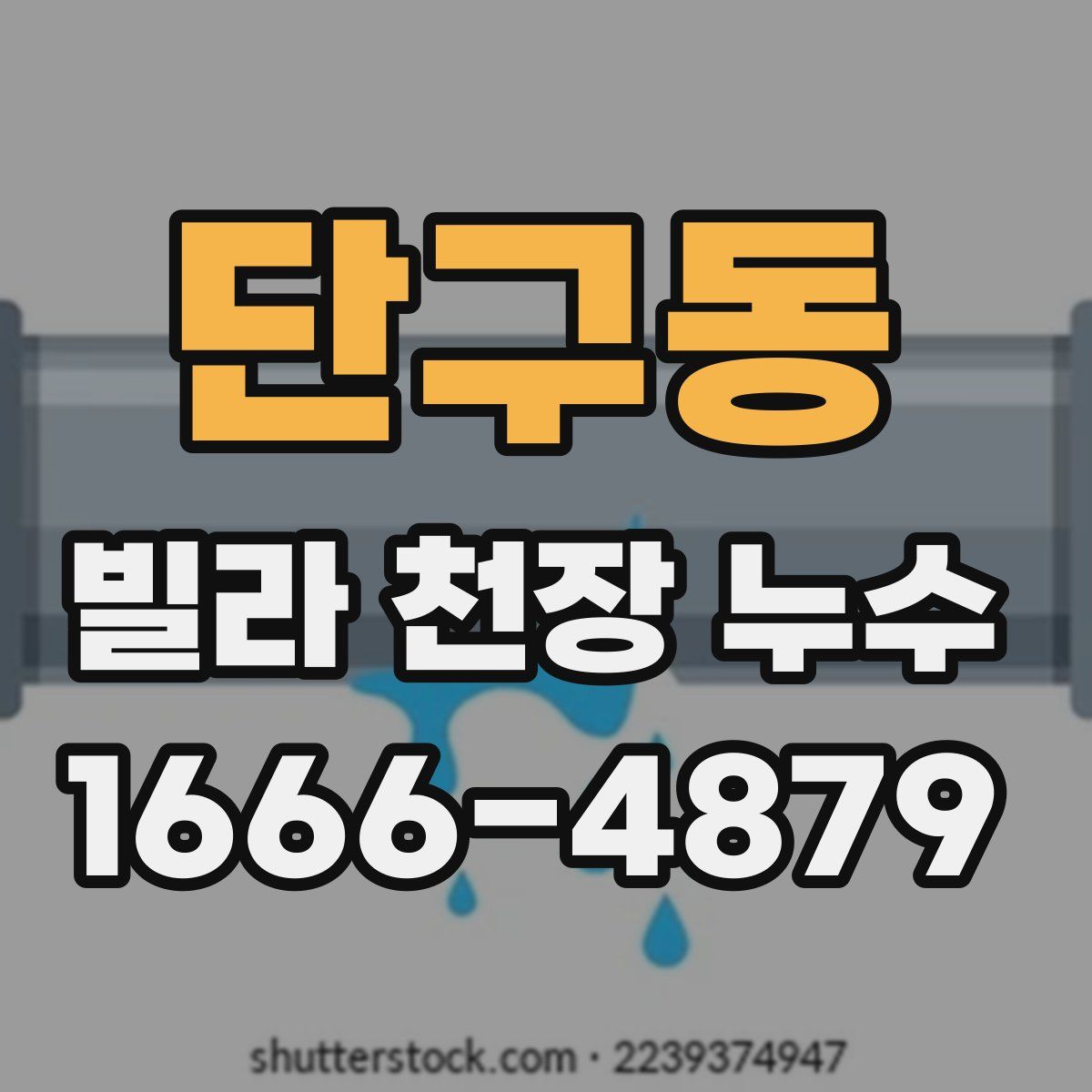단구동 빌라 천장 누수