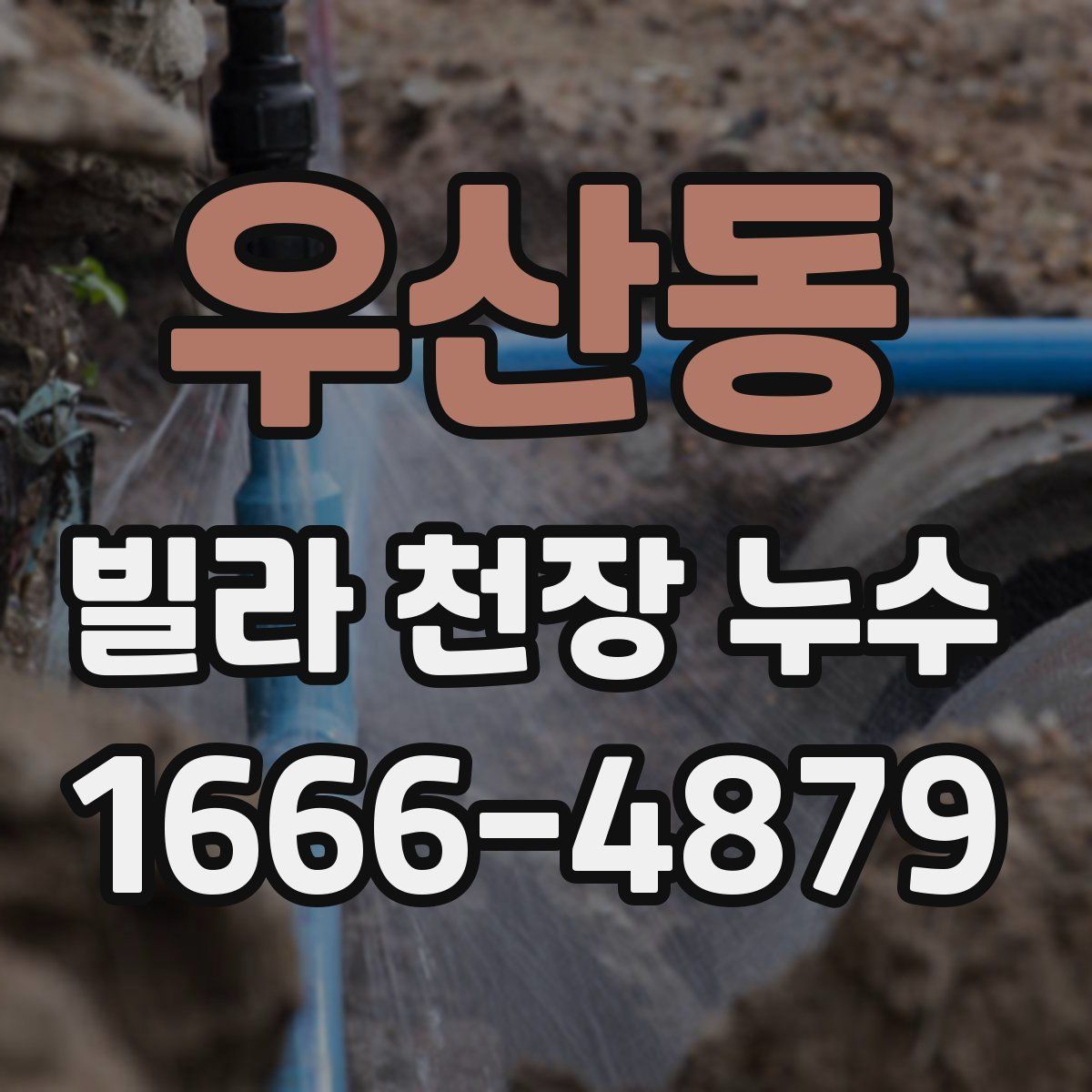우산동 빌라 천장 누수