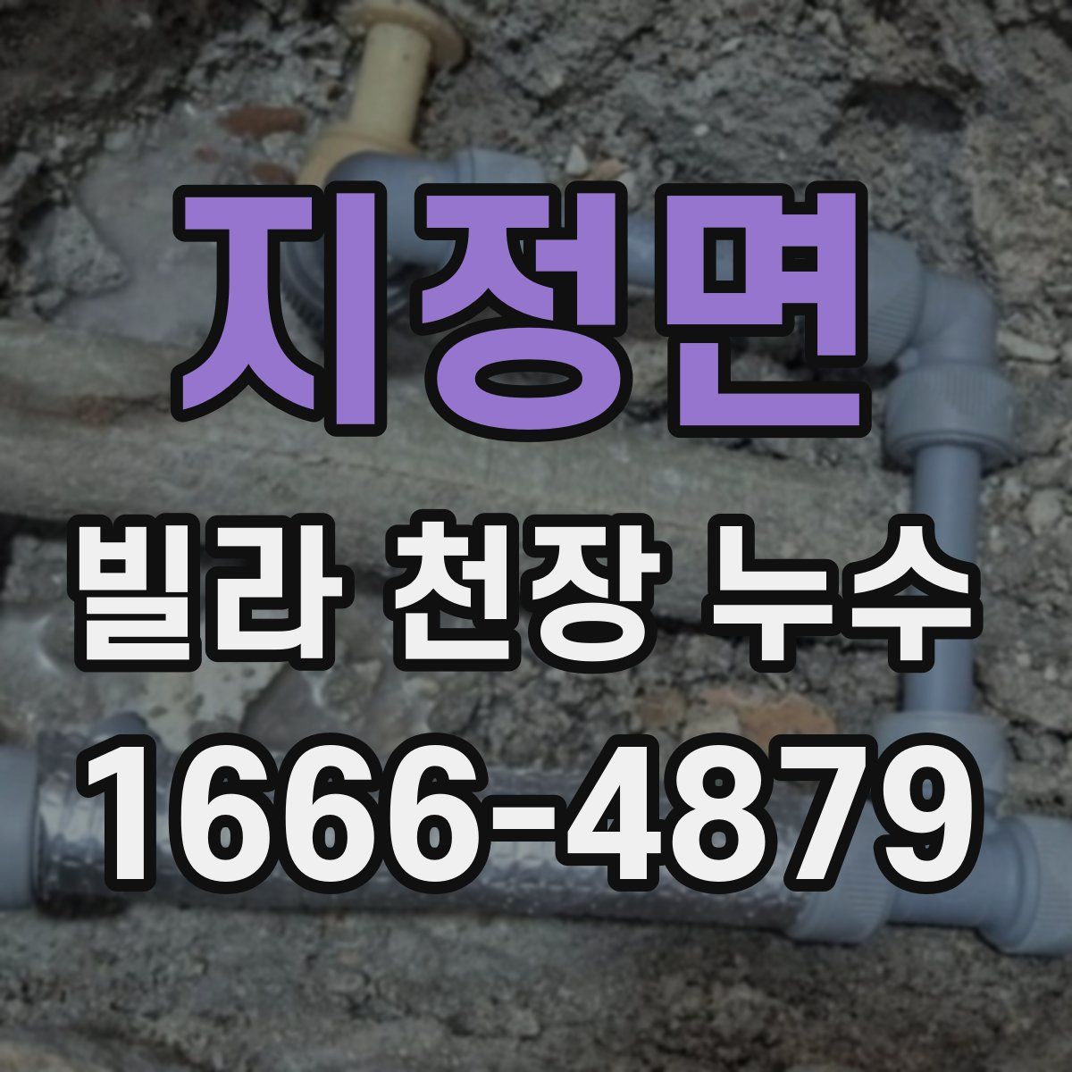 지정면 빌라 천장 누수