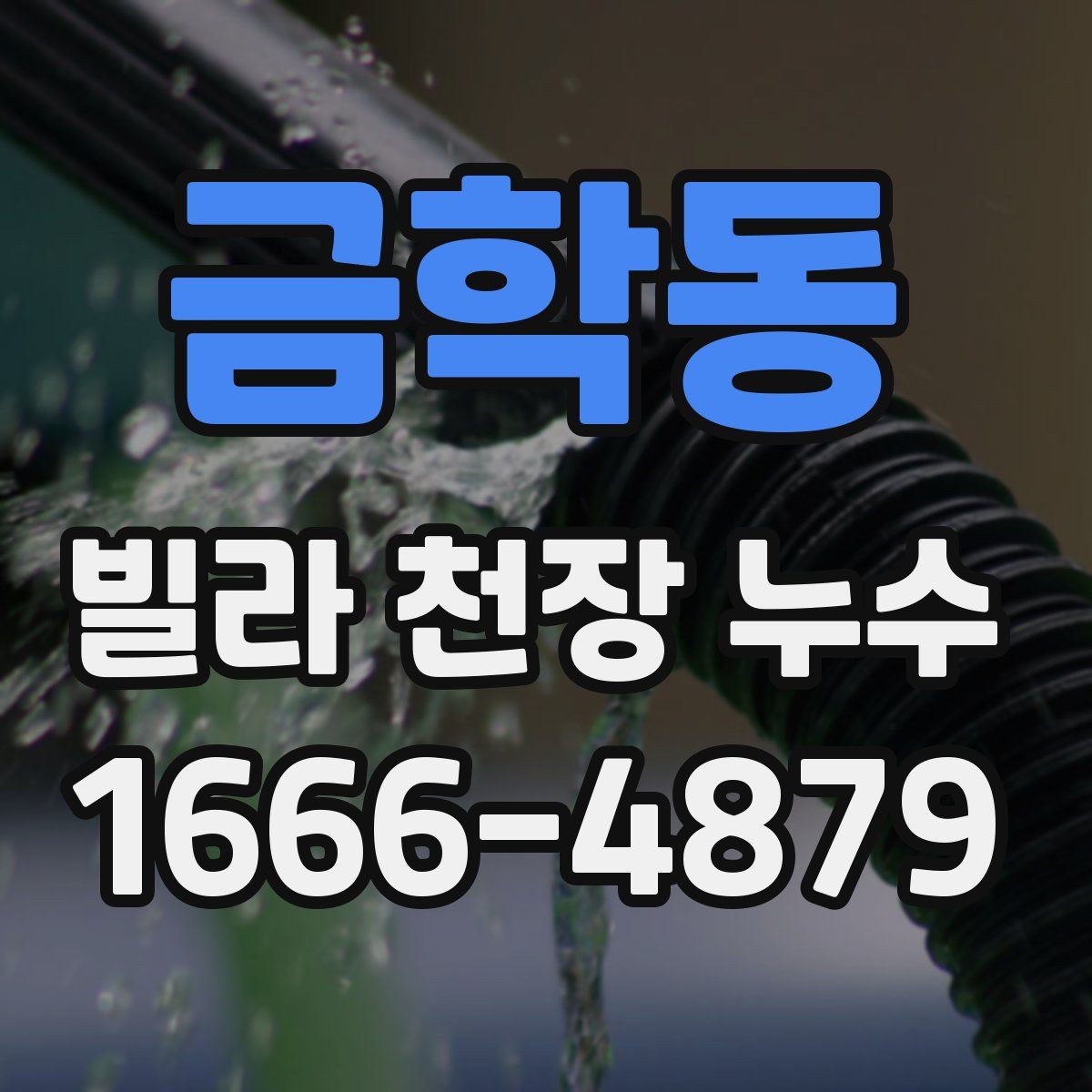 금학동 빌라 천장 누수