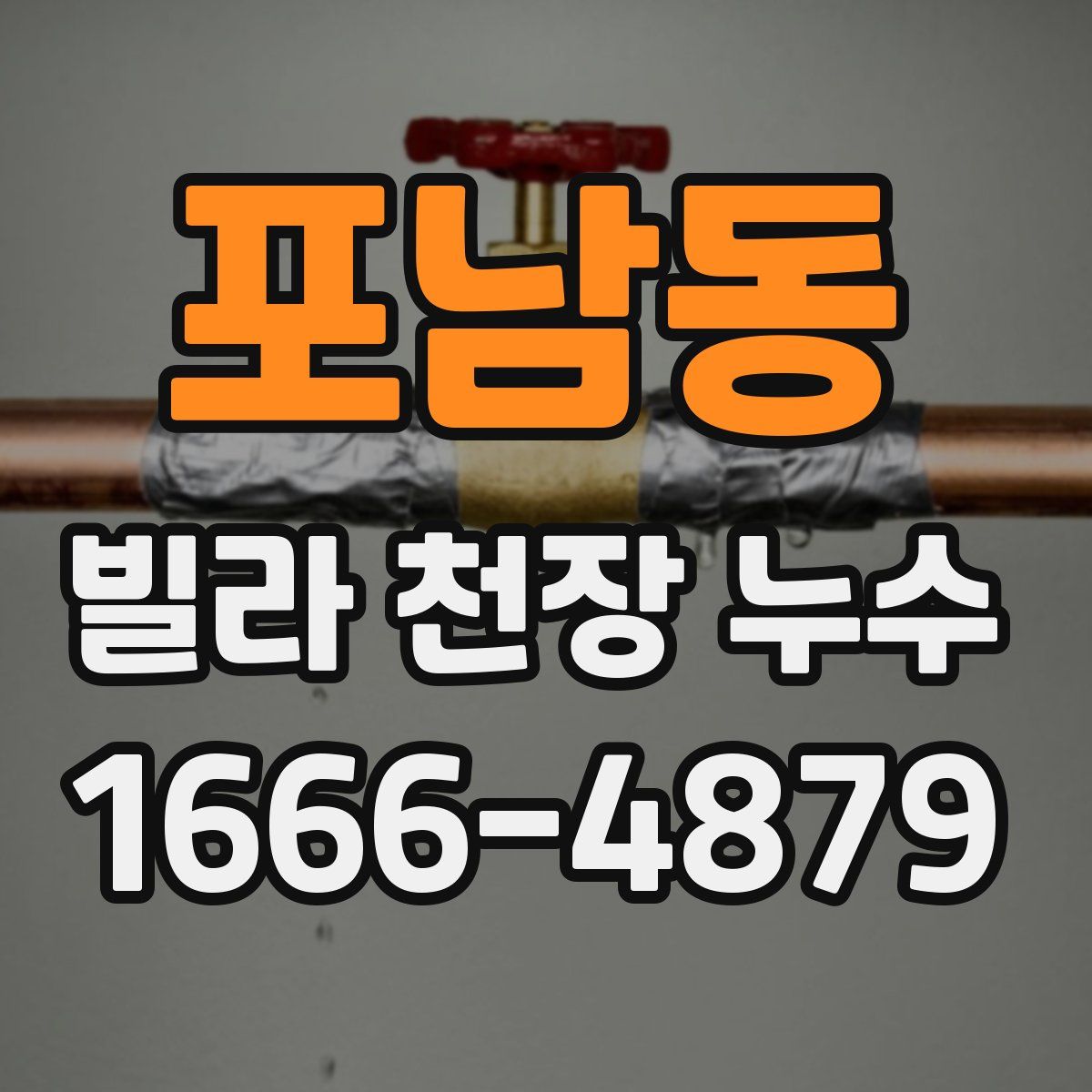 포남동 빌라 천장 누수