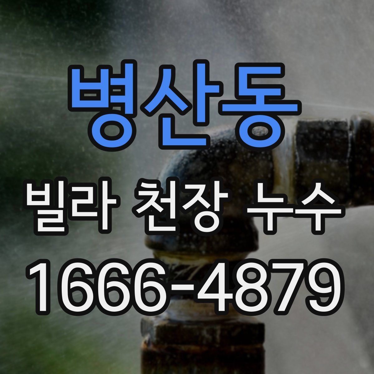 병산동 빌라 천장 누수