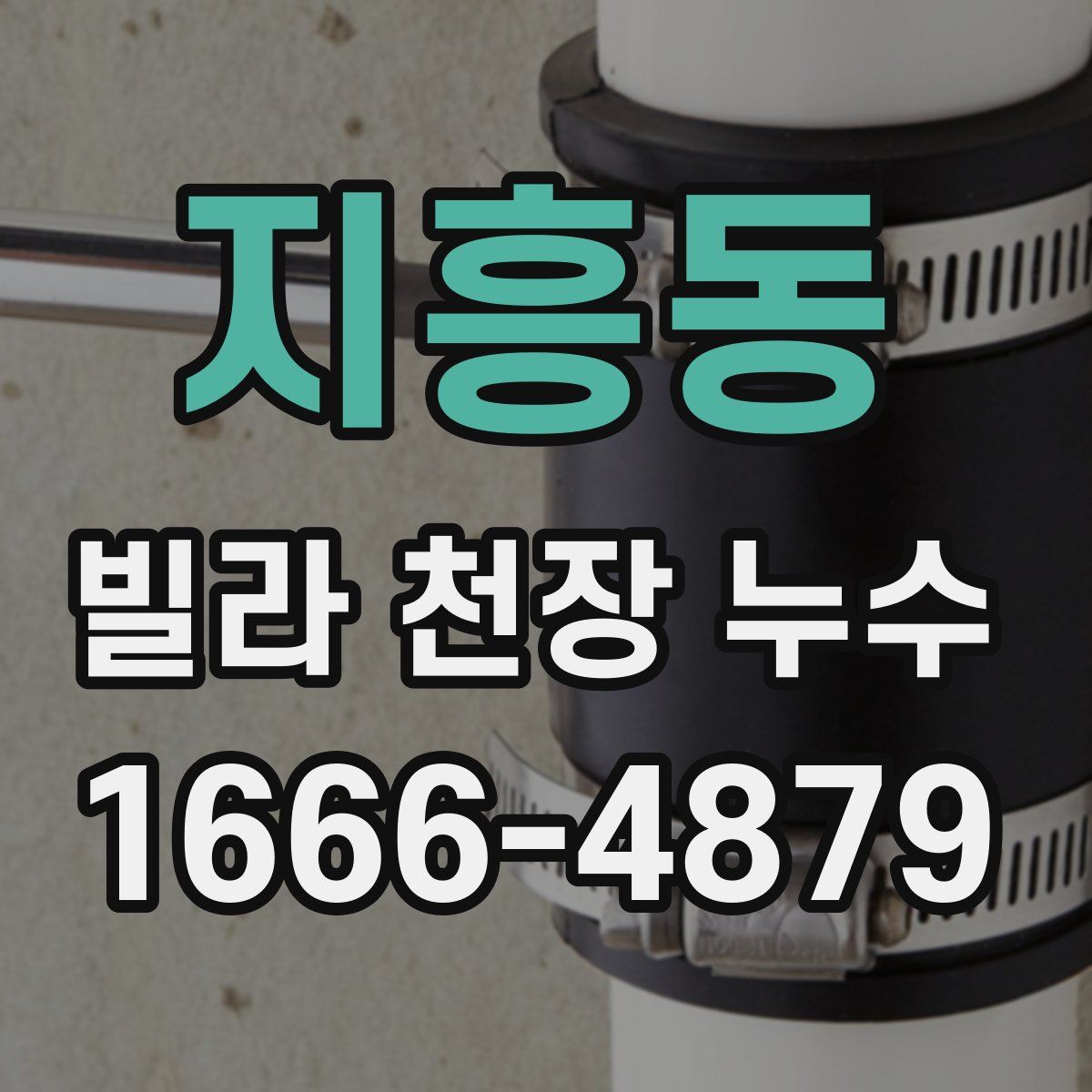 지흥동 빌라 천장 누수