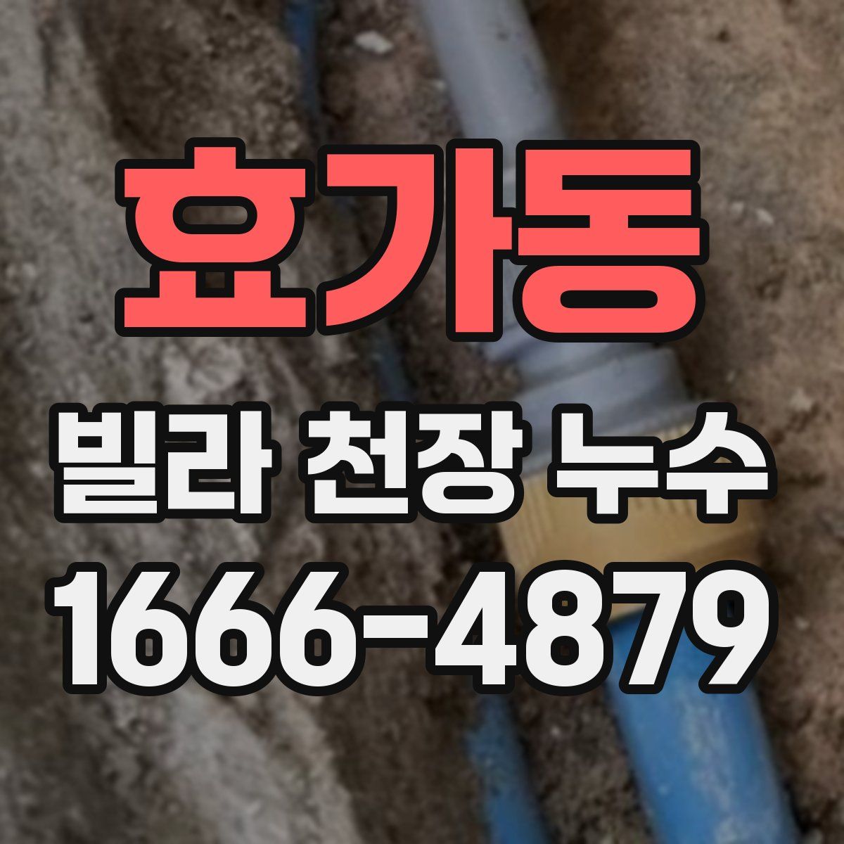 효가동 빌라 천장 누수
