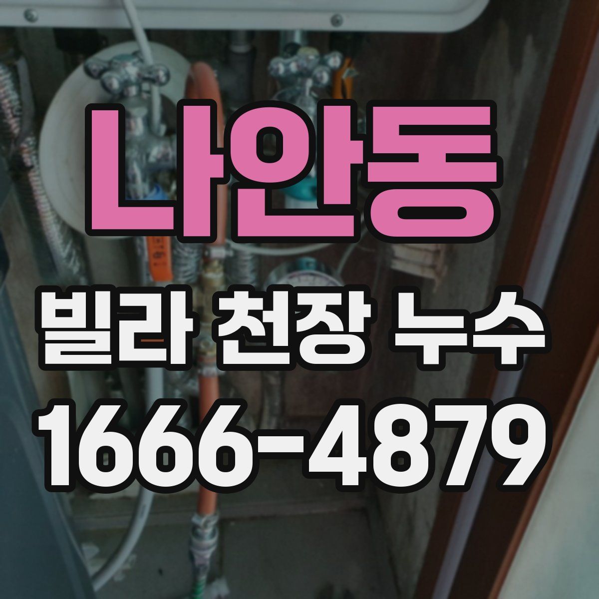 나안동 빌라 천장 누수