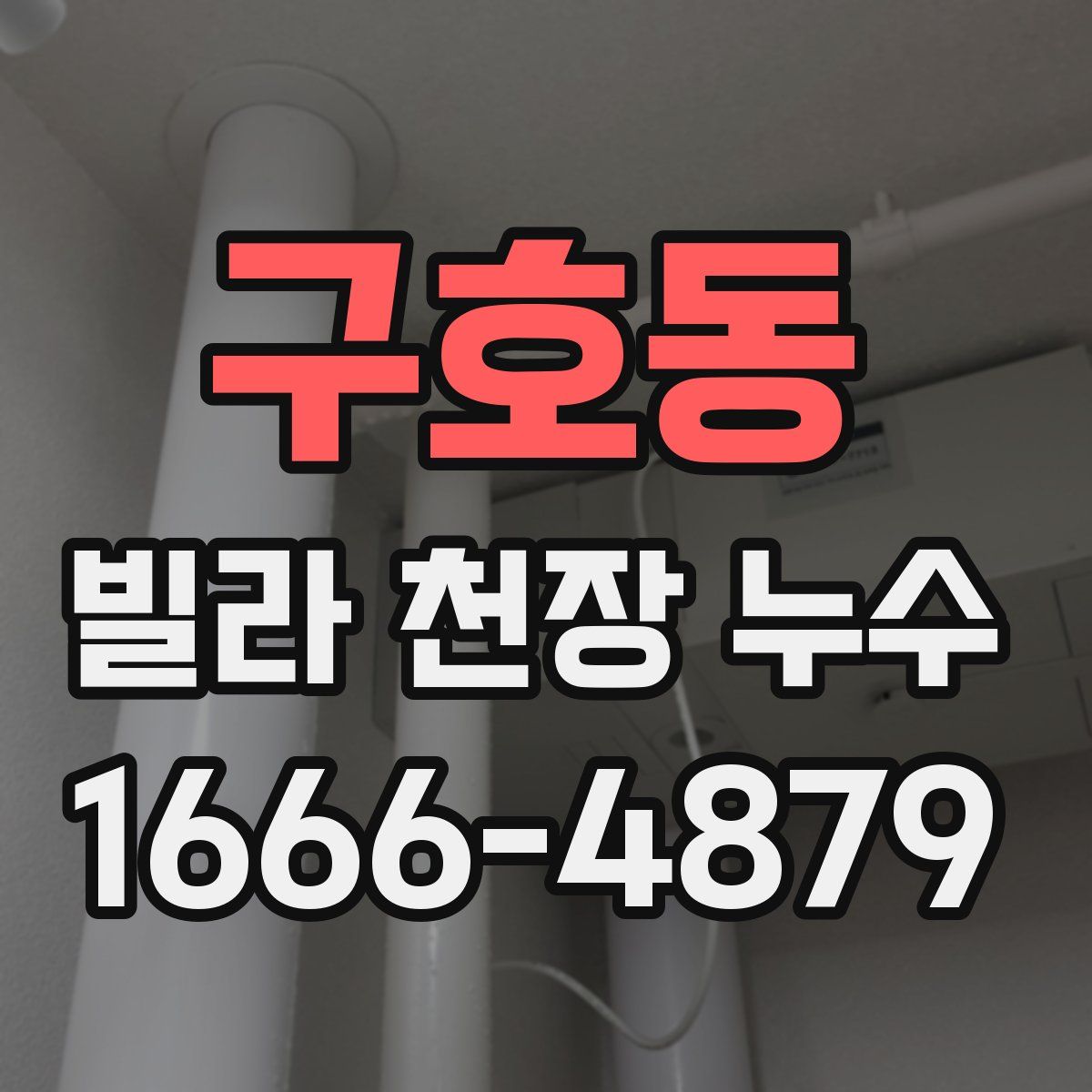 구호동 빌라 천장 누수