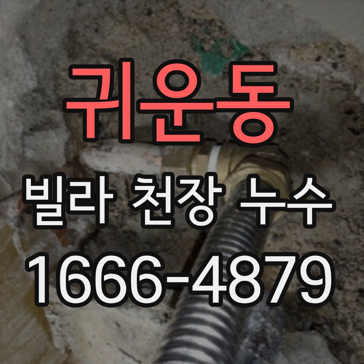 귀운동 빌라 천장 누수