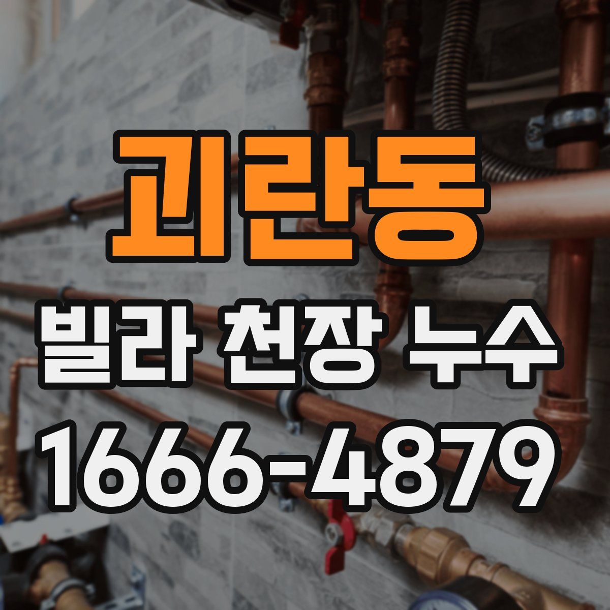 괴란동 빌라 천장 누수