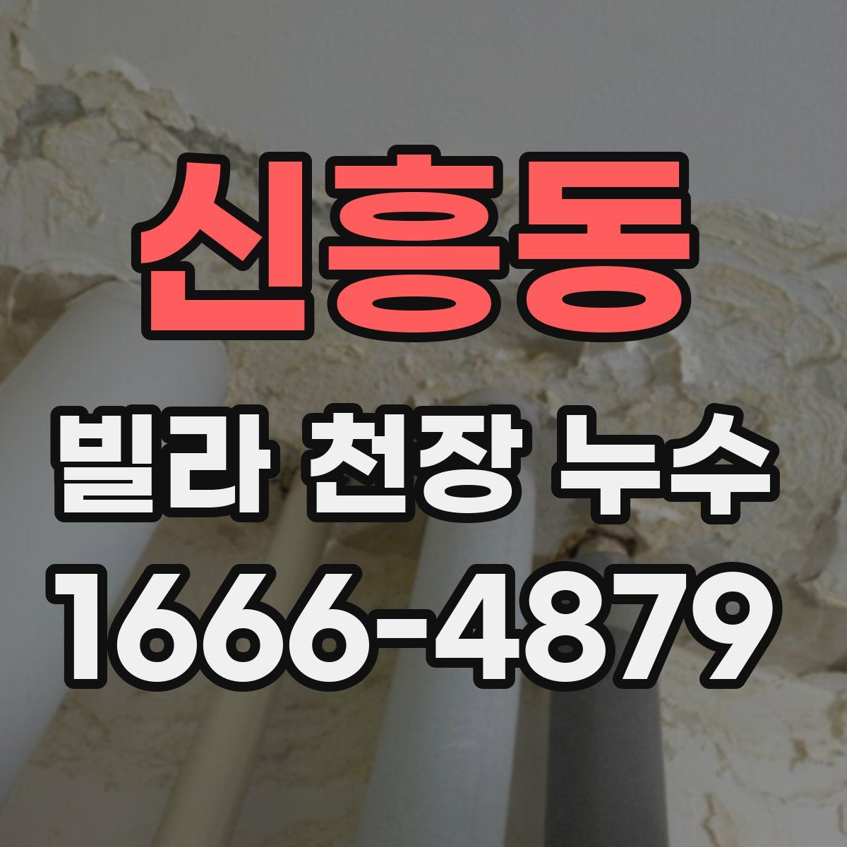 신흥동 빌라 천장 누수