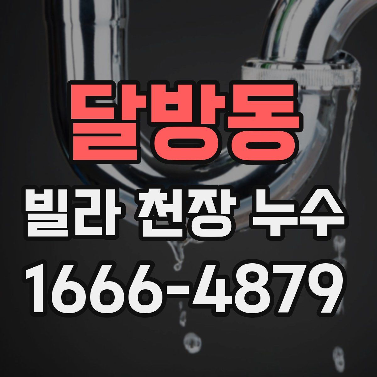 달방동 빌라 천장 누수