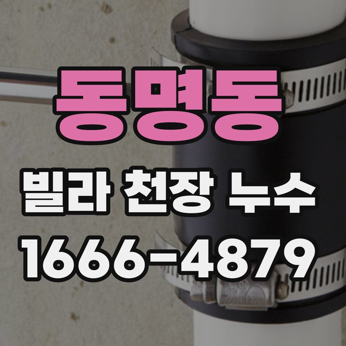 동명동 빌라 천장 누수