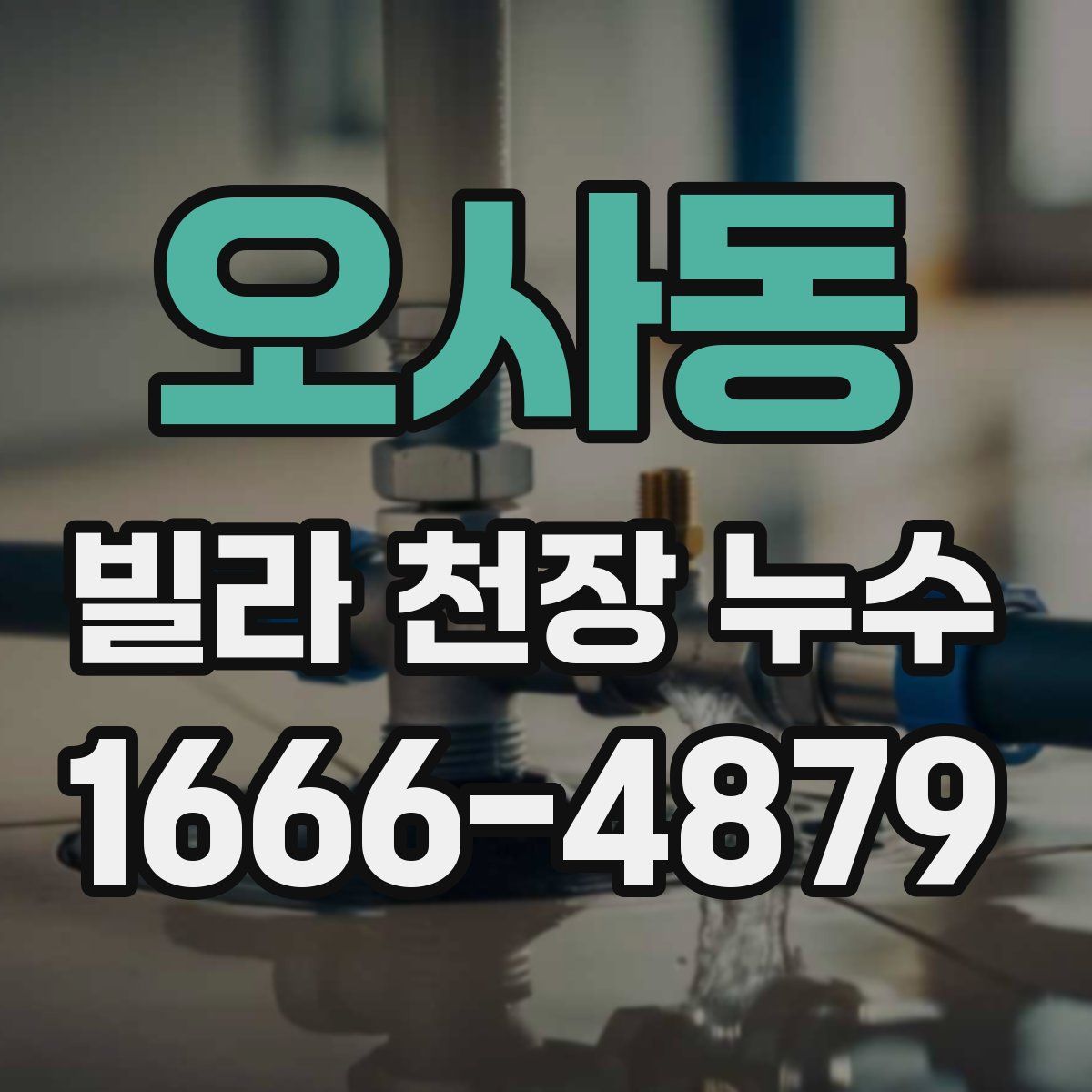 오사동 빌라 천장 누수