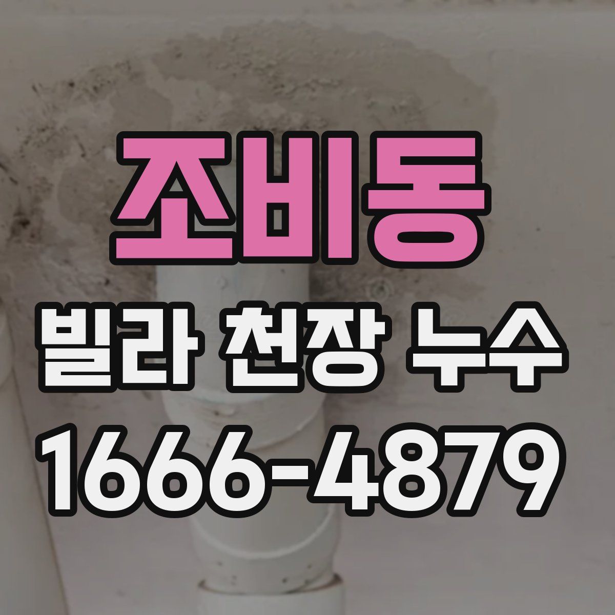 조비동 빌라 천장 누수